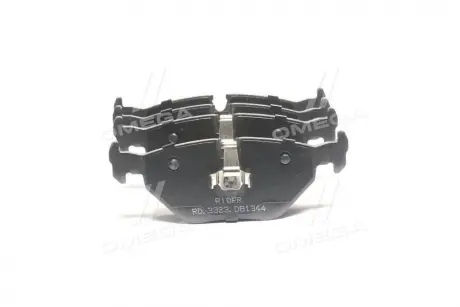 Колодка торм. диск. BMW 3 (E36, E46) 90-05 задн. RIDER RD.3323.DB1344