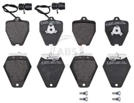 Тормозные колодки перед. Audi 100 / A4 / A6 90 (ATE) A.B.S 37005
