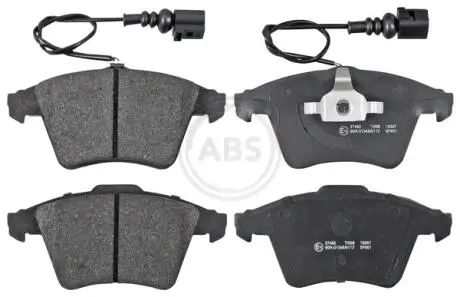Тормозные колодки перед. VW Touareg 02-10 (ATE) A.B.S 37482