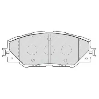 Колодки дискового гальма TOYOTA 446542180