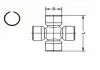 Хрестовина GKN (Lobro) U941 (фото 2)