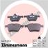 Тормозные колодки дисковые ZIMMERMANN 240791851 (фото 1)