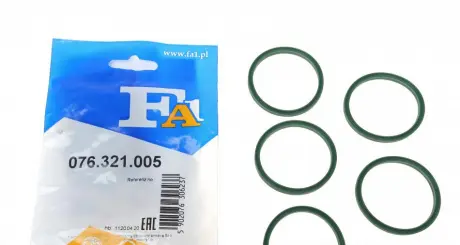 Прокладка патрубка Fischer Automotive One (FA1) 076.321.005