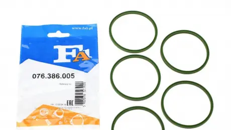 Прокладка патрубка інтеркулера Fischer Automotive One (FA1) 076.386.005