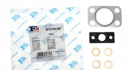 Комплект прокладок турбіни Fischer Automotive One (FA1) KT210016E