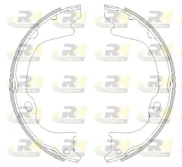 Гальмівні колодки ROADHOUSE 4282.01 (фото 1)