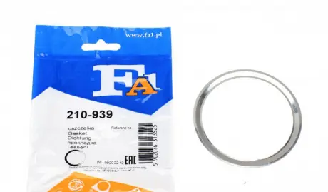 Прокладка труби вихлопної Fischer Automotive One (FA1) 210-939