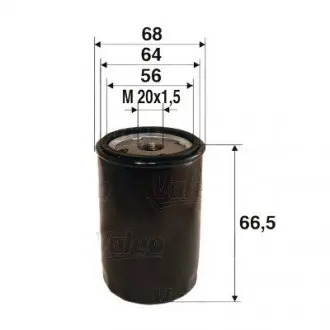Фильтр масляный DACIA / FORD / HONDA / HYUNDAI / INFINITI / KIA / MAZDA / MITSUBISHI / NISSAN / RENAULT / SUBARU "71 >> Valeo 586022