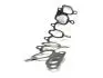 Прокладка впускного коллектора (дизель) Great Wall Hover H3 / Haval H3 4G63 / 4G64 Aftermarket MD193224 (фото 2)