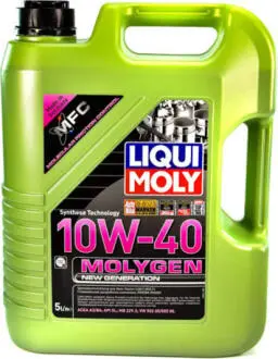 Масло моторное Molygen New Generation 10W-40 (5 л) LIQUI MOLY 9061 (фото 1)