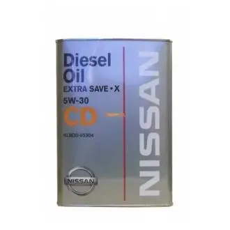 Масло моторное / Infiniti Extra Save-X 5W-30 (4 л) NISSAN KLBD0-05304
