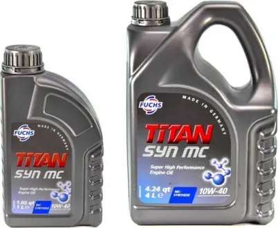 Масло моторне Titan Syn MC 10W-40 (1 л) FUCHS 601004346