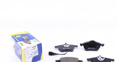 Колодки тормозные ICER 181396