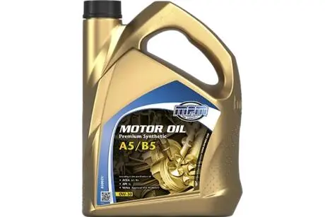 Моторное масло Premium Synthetic A5 / B5 / 0W30 / 5л. / (ACEA A5 / B5, API SL, Volvo VCC 95200377) MPM 05005V