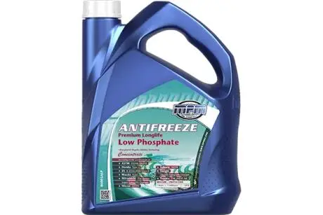 Антифриз MPMOIL LOW PHOSPHATE (P-OAT) / концентрированый / темно-синий / 5л. / MPM 86005ALP