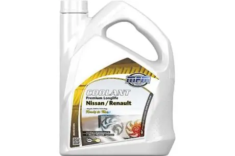 Антифриз MPMOIL Premium Longlife Renault-Nissan / -40 ° C / желтый / 5л. / MPM 86005CRN