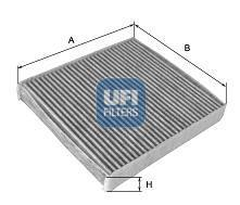 Фильтр, воздух во внутреннем пространстве UFI 54.233.00 (фото 1)