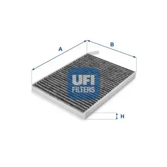 Фильтр, воздух во внутреннем пространстве UFI 54.233.00