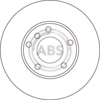 Тормозной диск пер. E39 96-04 A.B.S 17335 (фото 1)