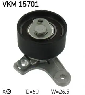 Ролик ременя грм натяжний CHEVROLET / OPEL Captiva / Cruze / Epica / Antara \ '\' 2,0D \ '\' 06 >> SKF VKM15701 (фото 1)