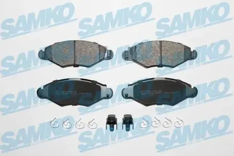 Гальмівні колодки передні 206 04 / 01-> SAMKO 5SP903