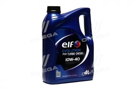 Масло моторн. Evolution 700 TD 10W-40 (SN) (Каністра 4л) ELF 216673