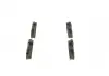 Комплект тормозных колодок, дисковый тормоз BOSCH 0986495442 (фото 2)
