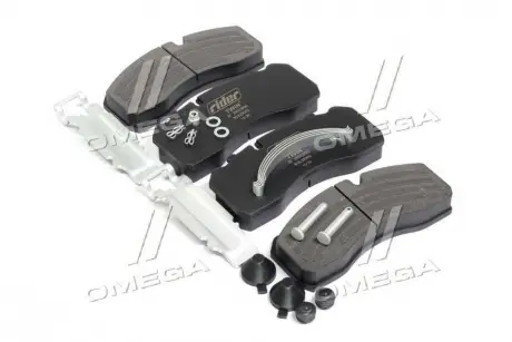 Колодка торм. диск. TWIN (компл. На ось) BPW, MAN, MB, SAF RIDER ST 29095PRO (фото 1)