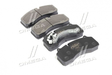 Колодка торм. диск. TWIN (компл. На вісь) RENAULT MIDLUM RIDER ST 29181PRO