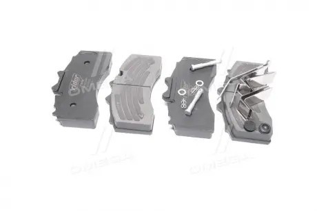 Колодка торм. диск. TWIN (компл. На вісь) BPW TSB 4309 RIDER ST 29228PRO