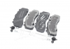 Колодка торм. диск. TWIN (компл. На вісь) BPW SB 4345 (RIDER) ST 29167PRO