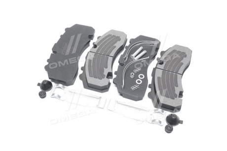 Колодка торм. диск. TWIN (компл. На вісь) BPW SB 4345 RIDER ST 29167PRO