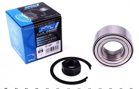 Фото 1 - підшипник маточини IJS GROUP 10-1407 Підшипник маточини IJS GROUP 10-1407 (фото 1)