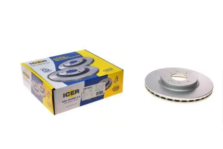 Диск тормозной ICER 78BD1650-2