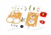 Р / к карбюратора ВАЗ2105 (1,2л 1,3л) Тип Озон, полный (31 наимен.) RIDER 2105-1107980 (фото 3)