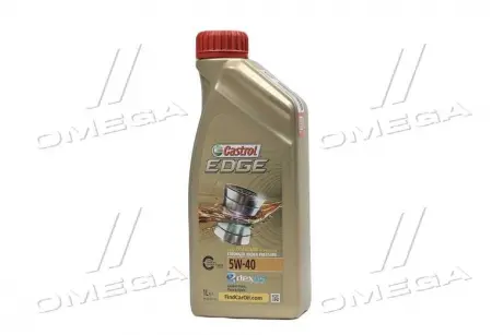 Масло моторне EDGE 5W-40 C3 / 1л. / (API SN / CF, ACEA C3, MB 229.31, BMW LL-04) CASTROL 1535FA