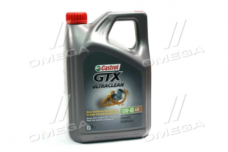 Моторное масло GTX ULTRACLEAN / 10W40 / 4л. / (ACEA A3 / B4) CASTROL 15DE18