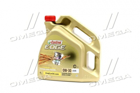 Моторное масло EDGE / 0W-30 / 4л. / (ACEA: A5 / B5) / CASTROL 1531B1