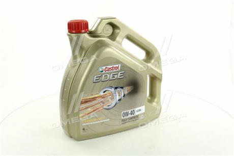 Моторное масло EDGE / 0W40 / 4л. / (ACEA A3 / B4) CASTROL 15338F
