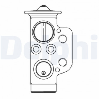 Датчик давления хладагента VW Multivan / Transporter "03 >> Delphi CB1022V