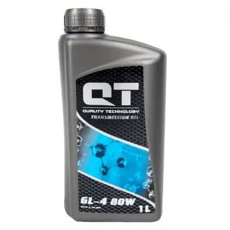 Масло трансмиссийна для МКПП 80W- GL4 (1 л) QT-OIL QT2480W01