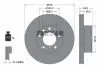 Диск тормозной MERCEDES G (W463) "F D = 315mm" 98 >> 92304905