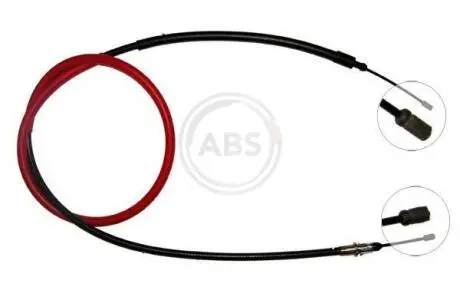 Трос ручного тормоза Xsara (03-12) Пр. A.B.S K17358
