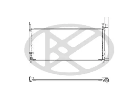 Радиатор кондиционера KOYORAD CD010788M (фото 1)