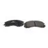 Тормозные колодки дисковые CITROEN / MITSUBISHI / PEUGEOT C-Crosser / Galant / Pajero / 4007 &quot;2,0-3,5&quot; F &quot;88 &gt;&gt; Valeo 301517 (фото 1)