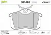 Тормозные колодки дисковые VAG / CITROEN / FIAT / FORD / PEUGEOT A1-8 / Berlingo / 308 / Golf &quot;1,0-6,0&quot; R &quot;88 &gt;&gt; Valeo 301463 (фото 1)