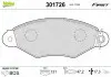Тормозные колодки дисковые CITROEN / NISSAN / PEUGEOT / RENAULT Xsara / Kubistar / Kangoo &quot;1,2-1,9&quot; F &quot;93 &gt;&gt; Valeo 301726 (фото 1)