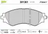Тормозные колодки дисковые CHEVROLET / DAEWOO Epica / Lacetti / Nubira / Rezzo / Leganza "1,4-2,2" F "97 >> 301361