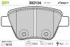 Тормозные колодки дисковые VAG A1 / A3 / Octavia / Caddy / Golf / Jetta / Scirocco / Touran &quot;1,2-3,6&quot; R &quot;03 &gt;&gt; Valeo 302134 (фото 1)