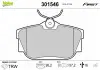 Тормозные колодки дисковые NISSAN / OPEL / RENAULT NV300 / Primastar / Vivaro / Trafic &quot;1,6-2,5&quot; R &quot;01 &gt;&gt; Valeo 301546 (фото 1)
